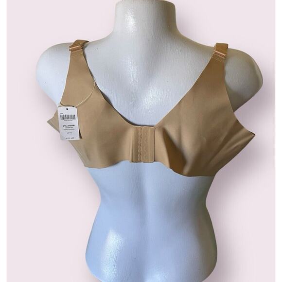 Soma Women’s Vanishing back full coverage Soft Tan Skin Color bra lines 44D NEW - Picture 5 of 11